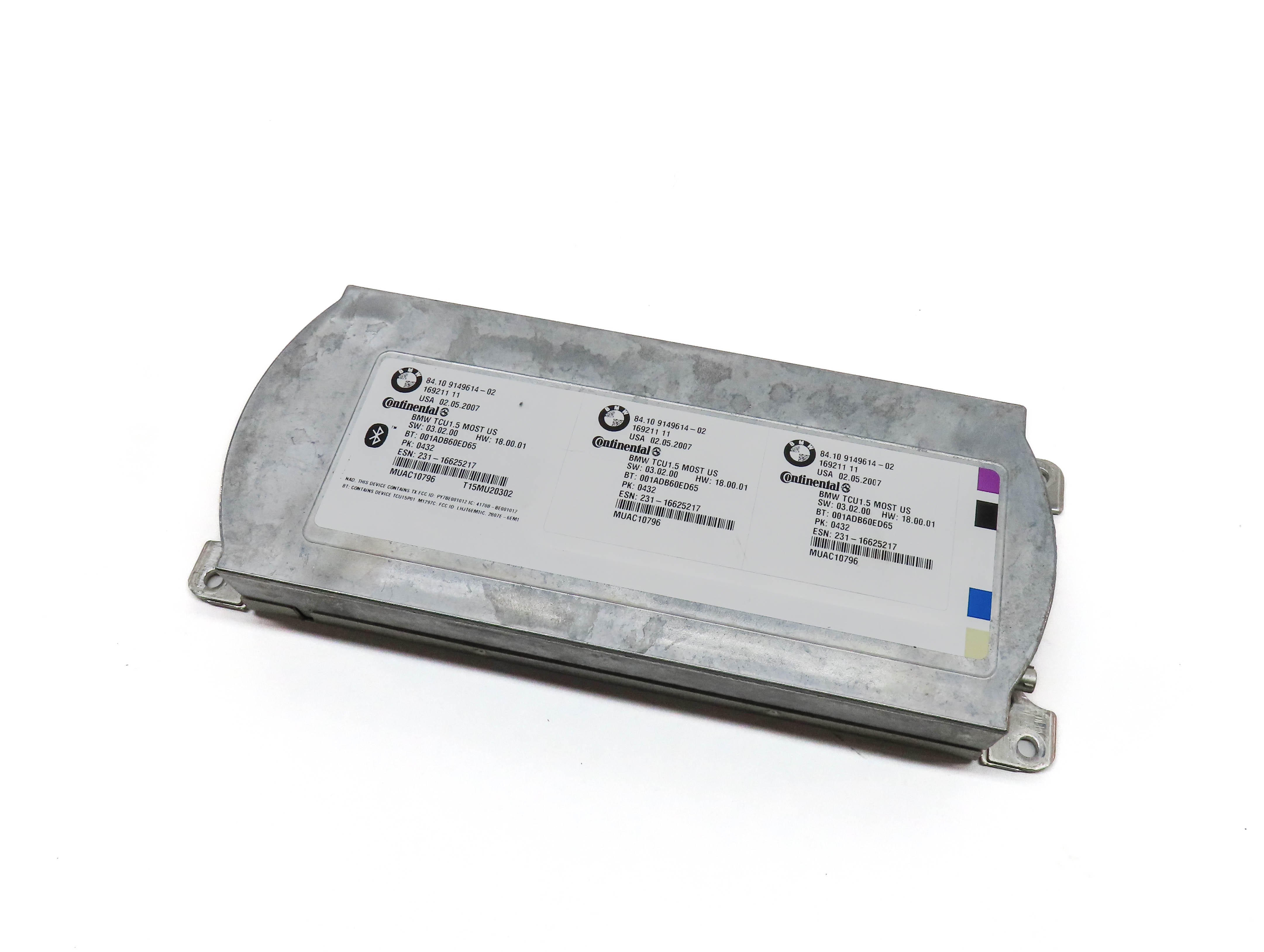 2006-2008 BMW 323i 535i X5 X6 (E60 E70 E71 E90) BLUETOOTH TELEMATICS MODULE — exact item pictured